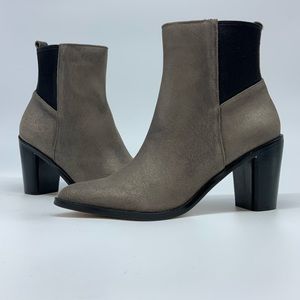 NWB … Corso Como Hurray Dusted Metallic Ankle Boot
